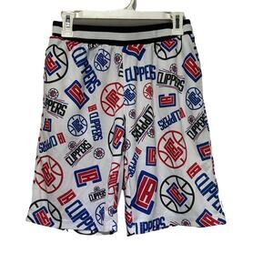 nba LA clippers Logo youth basketball shorts size XL (18-20)